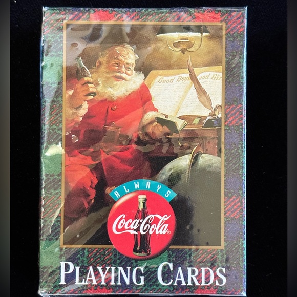 Santa Coca Cola Limited Edition Playing Cards - Picture 6 of 9